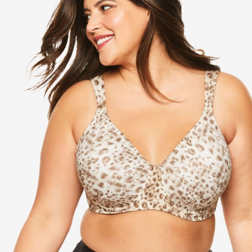 Leading Lady Animal Print Underwire Bra